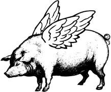 H4-133 Schwein-mit-Flügeln