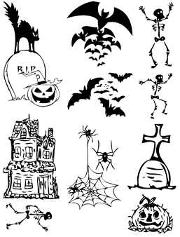 T766Halloweenplatte